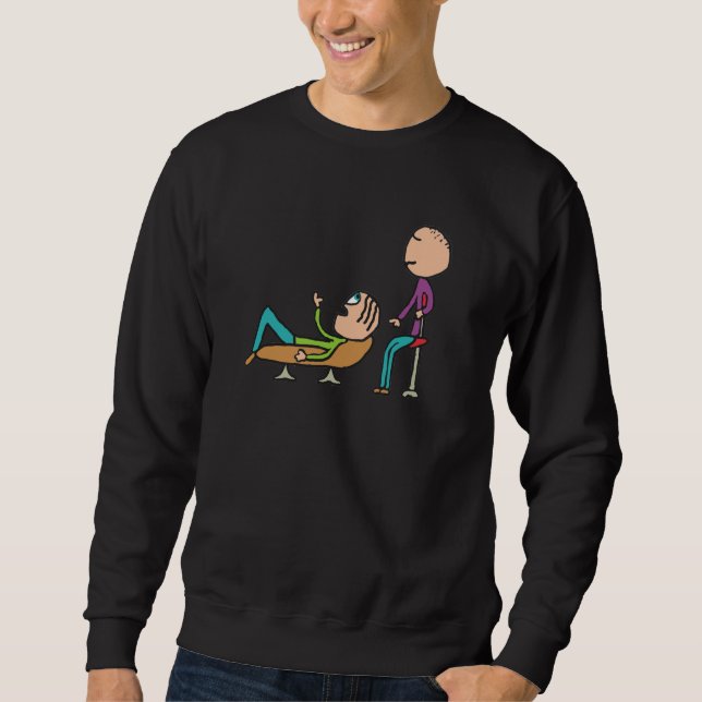 Psychotherapy Counselling and Therapy Sweatshirt (Front)
