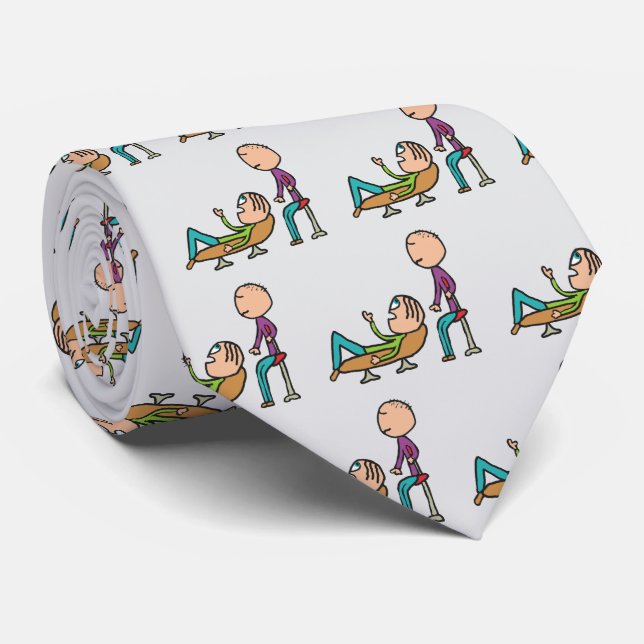 Psychotherapy Counselling and Therapy Tie (Rolled)