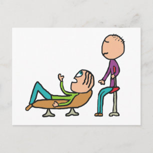 Psychotherapy Counselling Postcard
