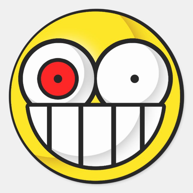 Psychotic Sticker (Front)