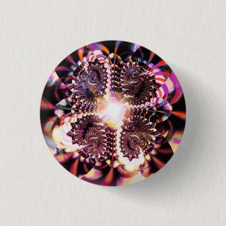 PsyFractal 3 Cm Round Badge