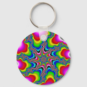 Psykedelica - Fractal Key Ring
