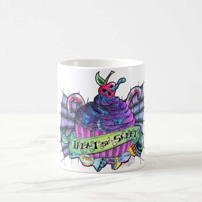 Psyko-Daizie Poison Cupcake Mug (Center)