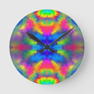 Psyko-Daizie Silver Machine Wall lock Round Clock