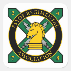PSYOP Regimental Association Sticker