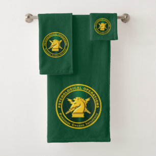 PSYOPS Psychological Operations Bath Towel Set