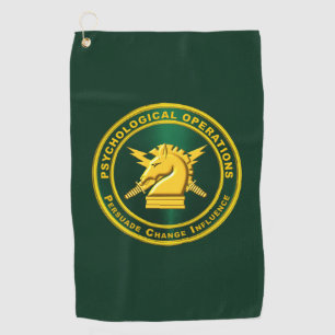 PSYOPS Psychological Operations  Golf Towel