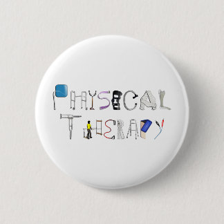 PT at Work 6 Cm Round Badge