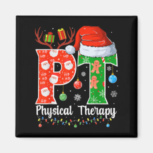 Pt Christmas Physical Therapy Christmas Pt Xmas  Magnet