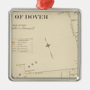Pt of Dover Ward 1 Metal Tree Decoration