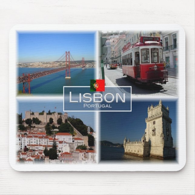 PT Portugal - Lisbon - Mouse Pad (Front)