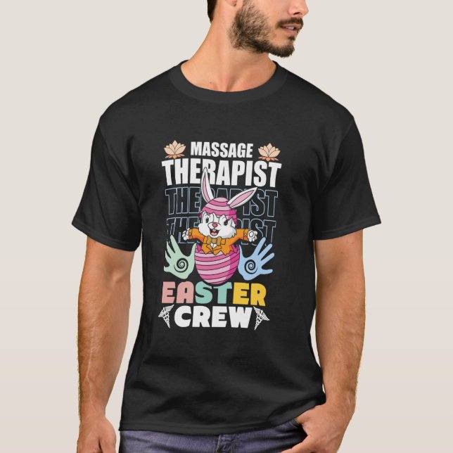 PTA PT Physical Therapist Physical Therapy Easter T-Shirt (Front)