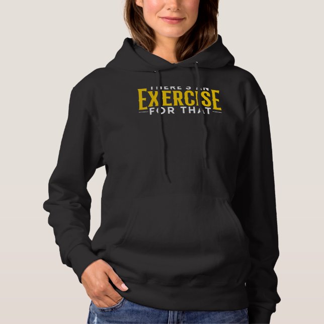 Pta Pt Therapist Physiotherapy Exercise Physical T Hoodie (Front)