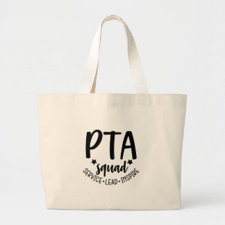 PTA Squad Tote Bag for Volunteer PTA Mum PTA Dad