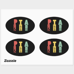 PTA Thermos Oval Sticker