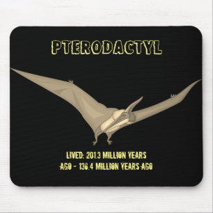 Pterodactyl Dinosaur Mouse Pad