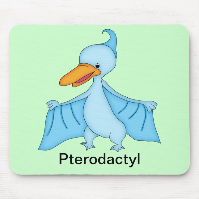 Pterodactyl Dinosaur Mouse Pad (Front)