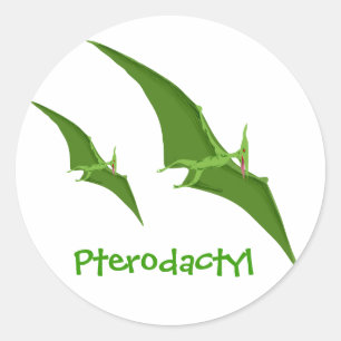 Pterodactyl dinosaur sticker