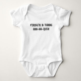 Pterodactyl in Training Humourous Baby Bodysuit