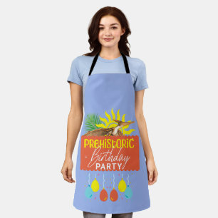 Pterodactyl Prehistoric Birthday Party Apron