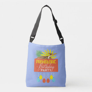 Pterodactyl Prehistoric Birthday Party Crossbody Bag