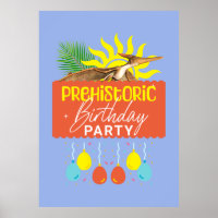 Pterodactyl Prehistoric Birthday Party