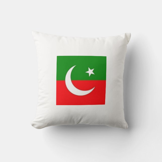 PTI logo design on polyester pillow top (Front)