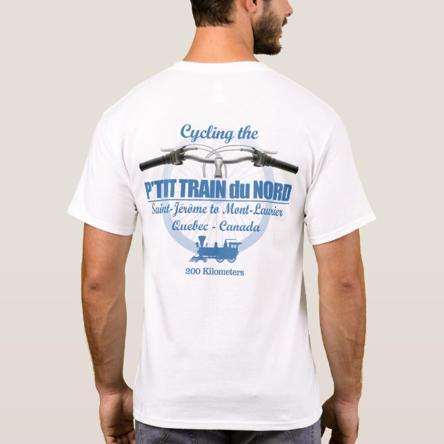 P'tit Train du Nord (H2) T-Shirt (Back)