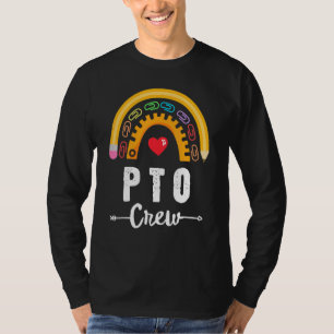 Pto Crew Parent School Volunteer Board Mum Parent  T-Shirt