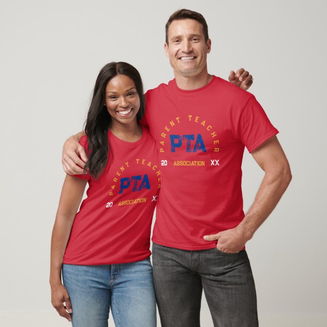 PTO Parent Teacher Association Custom School T-Shirt (Unisex)