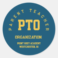 PTO Parent Teacher Organization Custom School