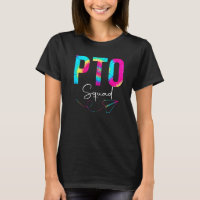 PTO Squad Tie Dye Back To School Women Men Appreci