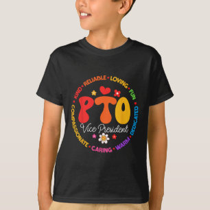 Pto Vice President Ck To School Matching Parent Te T-Shirt
