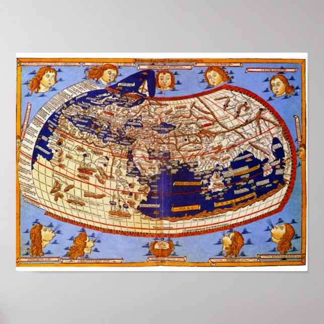 Ptolemy Map Poster (Front)