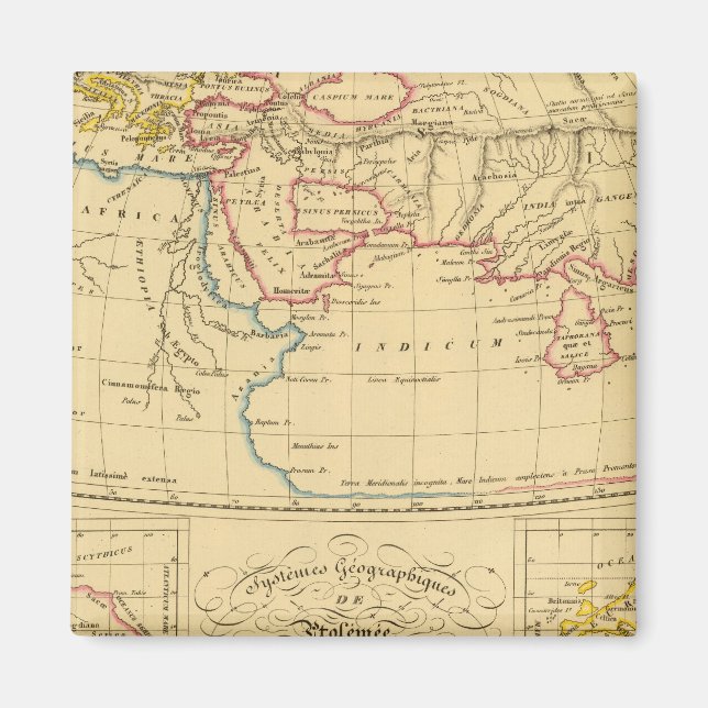 Ptolemy's Geography Magnet (Front)