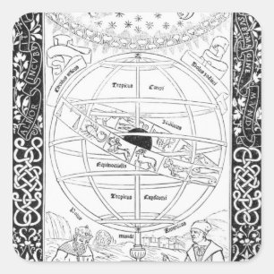 Ptolemy's System Square Sticker