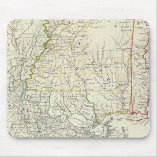 Pts of Louisiana, Ark, Miss, Ala, Florida Mouse Pad