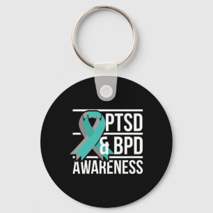 Ptsd And Bpd Awareness Key Ring