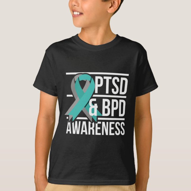 Ptsd And Bpd Awareness  T-Shirt (Front)