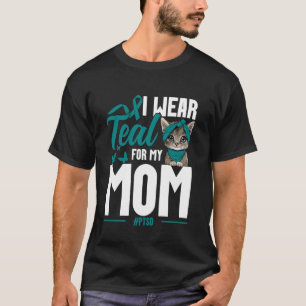PTSD Awareness Mama Cat Mom Survivor PTSD Awarenes T-Shirt