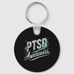 Ptsd Awareness Mental Health Advocacy Support Key Ring