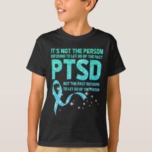 Ptsd Awareness Month Let Go Support Veterans Menta T-Shirt