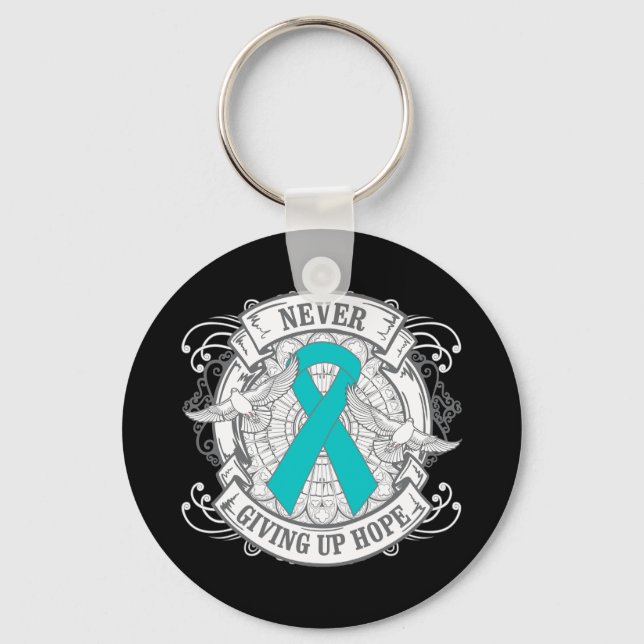 PTSD Never Giving Up Hope Key Ring (Front)