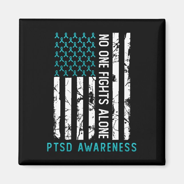 Ptsd Post Traumatic Stress Disorder Awareness Supp Magnet (Front)
