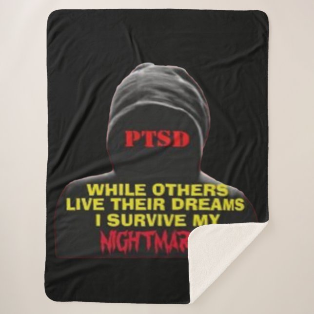 PTSD SHERPA BLANKET (Front)