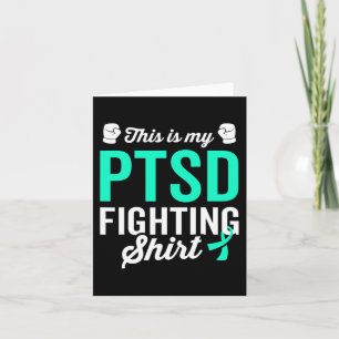 Ptsd Stress Warrior Survivor Awareness Get Well Re Card