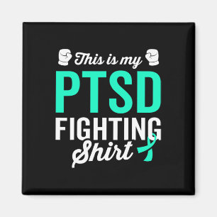 Ptsd Stress Warrior Survivor Awareness Get Well Re Magnet