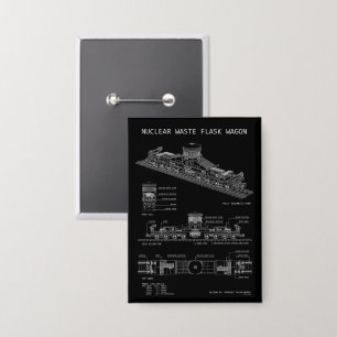 PTW Nuclear Waste Flask Wagon "Blueprint" 