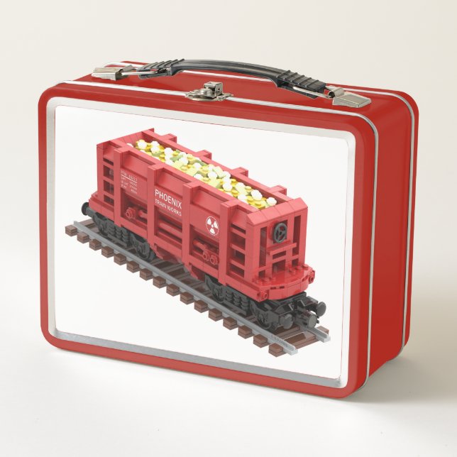 PTW Uranium Ore Hopper Dual-Sided Metal Lunch Box (Front)