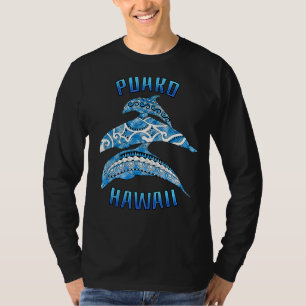 Puako Hawaii Vacation Tribal Dolphins T-Shirt